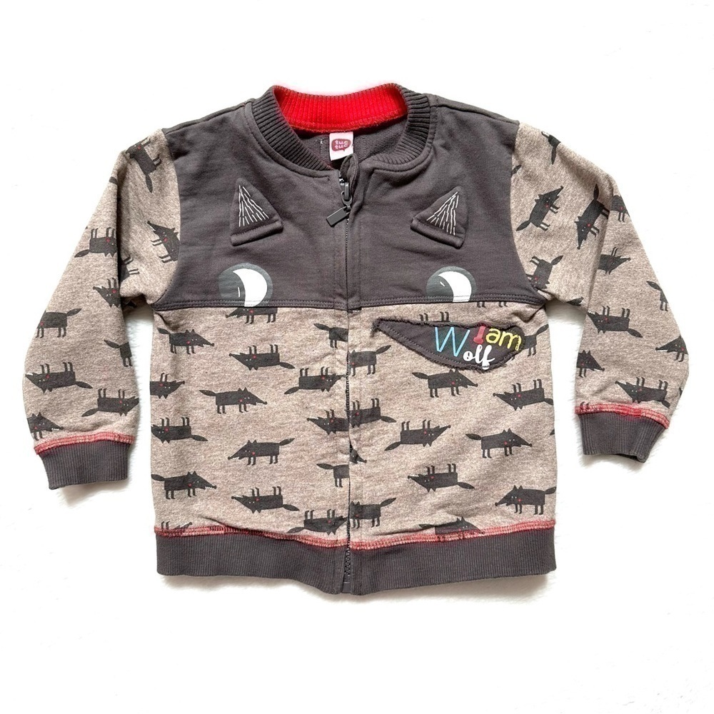 ⭐️ 5 for $25 TUC TUC Spain I AM WOLF Toddler Jacket Front Zipper 18 Mo